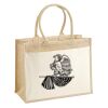 Cotton Pocket Jute Shopper Thumbnail