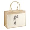 Cotton Pocket Jute Shopper Thumbnail