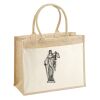 Cotton Pocket Jute Shopper Thumbnail