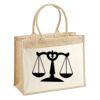 Cotton Pocket Jute Shopper Thumbnail