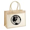 Cotton Pocket Jute Shopper Thumbnail