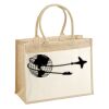 Cotton Pocket Jute Shopper Thumbnail