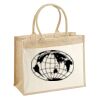 Cotton Pocket Jute Shopper Thumbnail