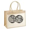 Cotton Pocket Jute Shopper Thumbnail