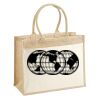 Cotton Pocket Jute Shopper Thumbnail