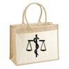 Cotton Pocket Jute Shopper Thumbnail
