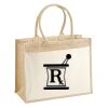 Cotton Pocket Jute Shopper Thumbnail