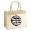 Cotton Pocket Jute Shopper Thumbnail