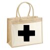 Cotton Pocket Jute Shopper Thumbnail