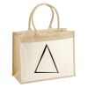 Cotton Pocket Jute Shopper Thumbnail