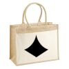 Cotton Pocket Jute Shopper Thumbnail