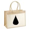 Cotton Pocket Jute Shopper Thumbnail