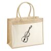 Cotton Pocket Jute Shopper Thumbnail