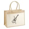 Cotton Pocket Jute Shopper Thumbnail