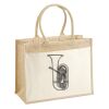 Cotton Pocket Jute Shopper Thumbnail