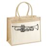 Cotton Pocket Jute Shopper Thumbnail