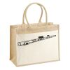 Cotton Pocket Jute Shopper Thumbnail