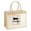 Cotton Pocket Jute Shopper Thumbnail