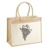 Cotton Pocket Jute Shopper Thumbnail