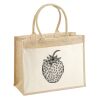Cotton Pocket Jute Shopper Thumbnail