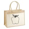 Cotton Pocket Jute Shopper Thumbnail