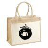Cotton Pocket Jute Shopper Thumbnail