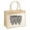 Cotton Pocket Jute Shopper Thumbnail