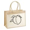 Cotton Pocket Jute Shopper Thumbnail