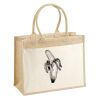 Cotton Pocket Jute Shopper Thumbnail