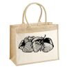 Cotton Pocket Jute Shopper Thumbnail