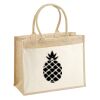 Cotton Pocket Jute Shopper Thumbnail
