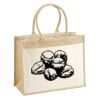 Cotton Pocket Jute Shopper Thumbnail