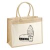 Cotton Pocket Jute Shopper Thumbnail