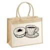 Cotton Pocket Jute Shopper Thumbnail