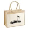 Cotton Pocket Jute Shopper Thumbnail