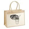 Cotton Pocket Jute Shopper Thumbnail