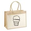 Cotton Pocket Jute Shopper Thumbnail