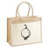 Cotton Pocket Jute Shopper Thumbnail