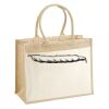 Cotton Pocket Jute Shopper Thumbnail