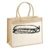 Cotton Pocket Jute Shopper Thumbnail