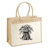 Cotton Pocket Jute Shopper Thumbnail