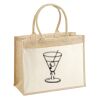 Cotton Pocket Jute Shopper Thumbnail