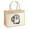 Cotton Pocket Jute Shopper Thumbnail