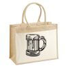 Cotton Pocket Jute Shopper Thumbnail