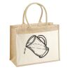 Cotton Pocket Jute Shopper Thumbnail