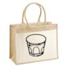 Cotton Pocket Jute Shopper Thumbnail