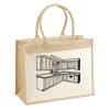 Cotton Pocket Jute Shopper Thumbnail