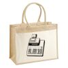 Cotton Pocket Jute Shopper Thumbnail
