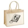 Cotton Pocket Jute Shopper Thumbnail