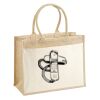 Cotton Pocket Jute Shopper Thumbnail